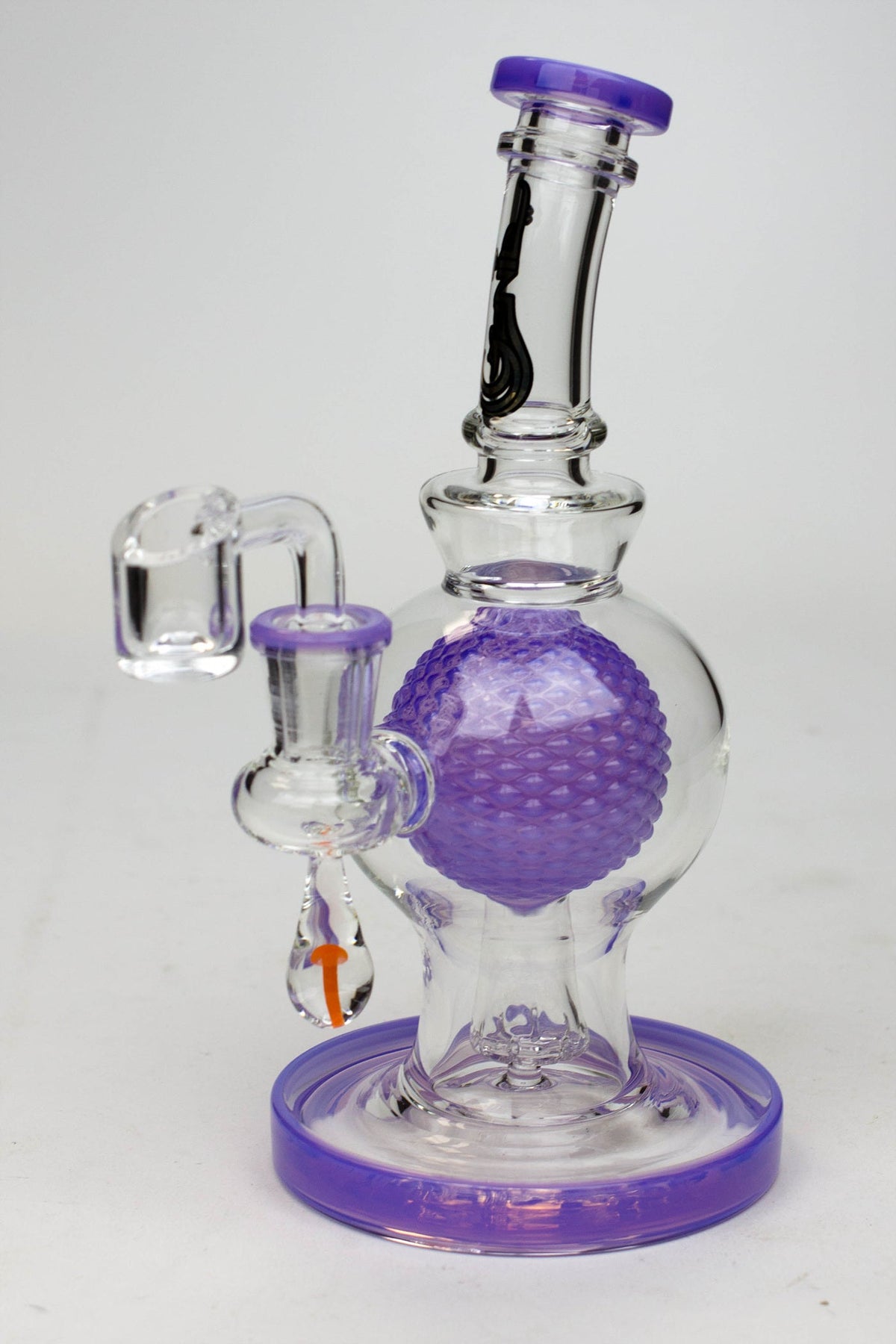 8" Genie Sphere Dab Rig purple canada