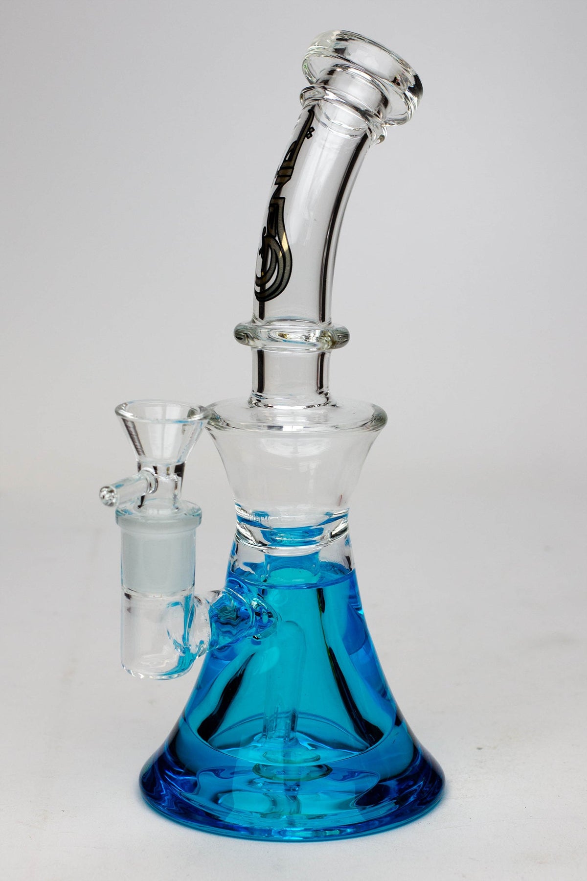 FrostFlow 9" GENIE Glass Beaker Bong - Canada - Blue