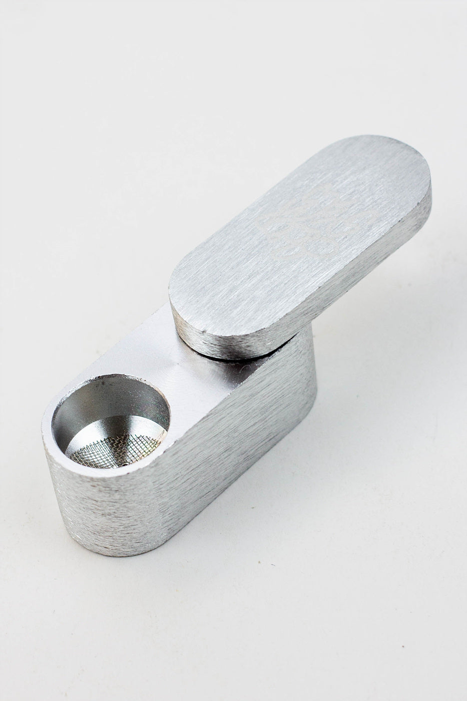 Acid Secs Aluminum Foldable Small Pipe Silver