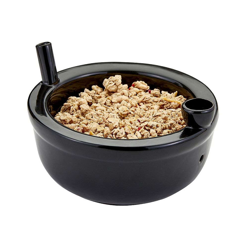 Cereal Bowl Pipe For Cannabis