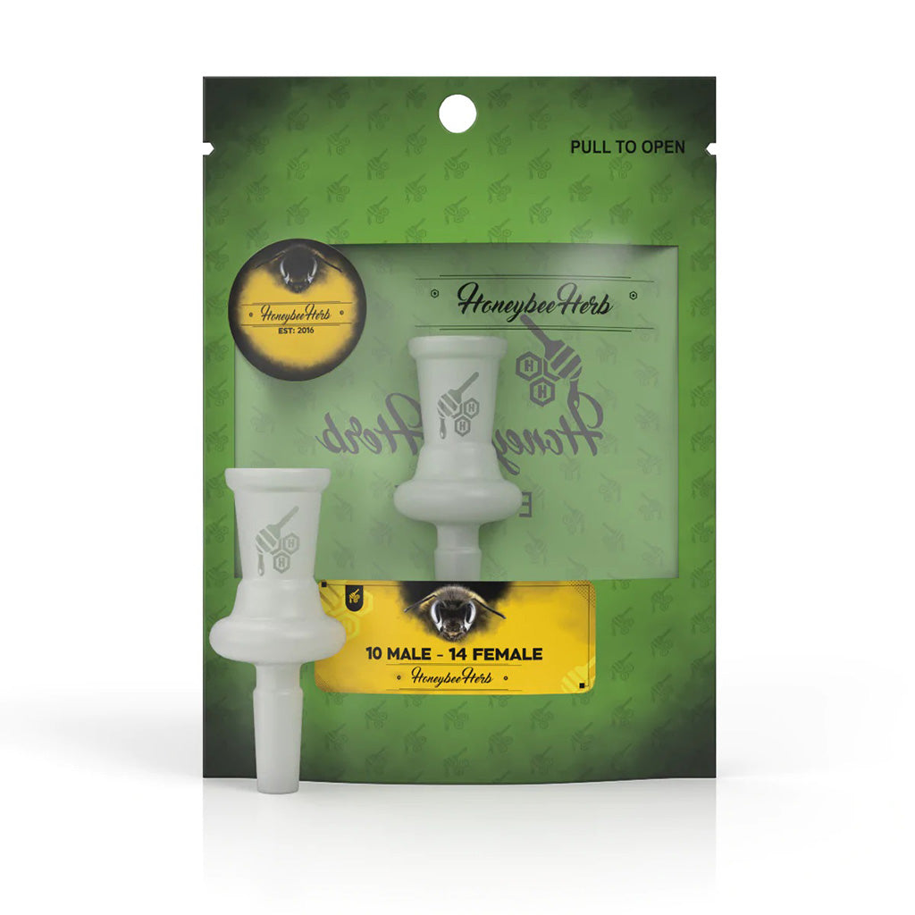 Honeybee Herb - GLASS CONVERTER ADAPTER for bongs and rigs