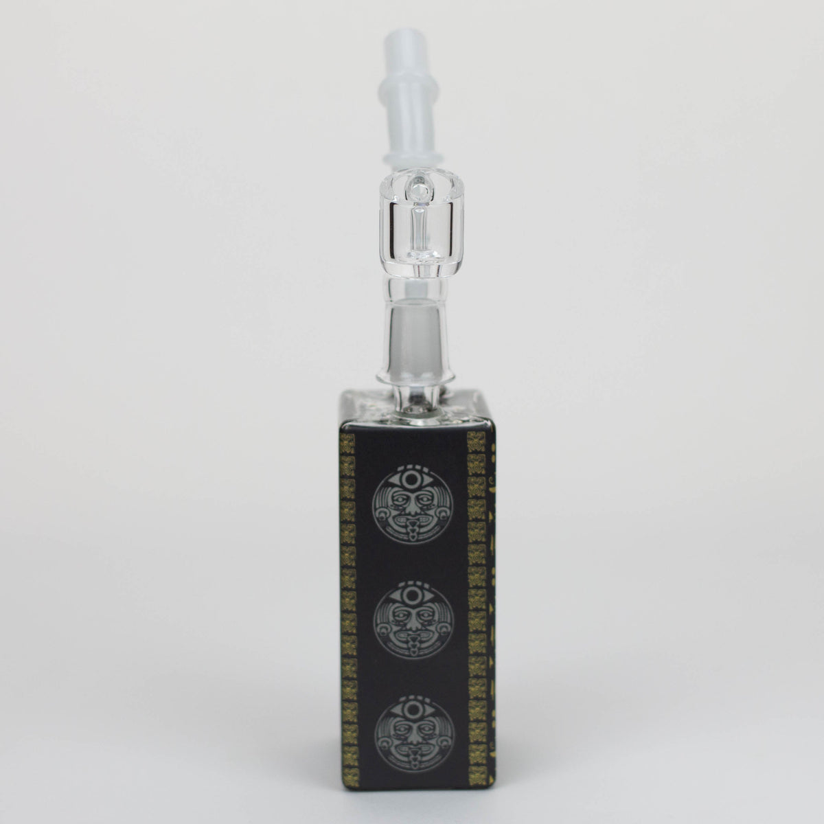 Glow In The Dark Juicy Box Dab Rig (Egyptian Edition) side shot