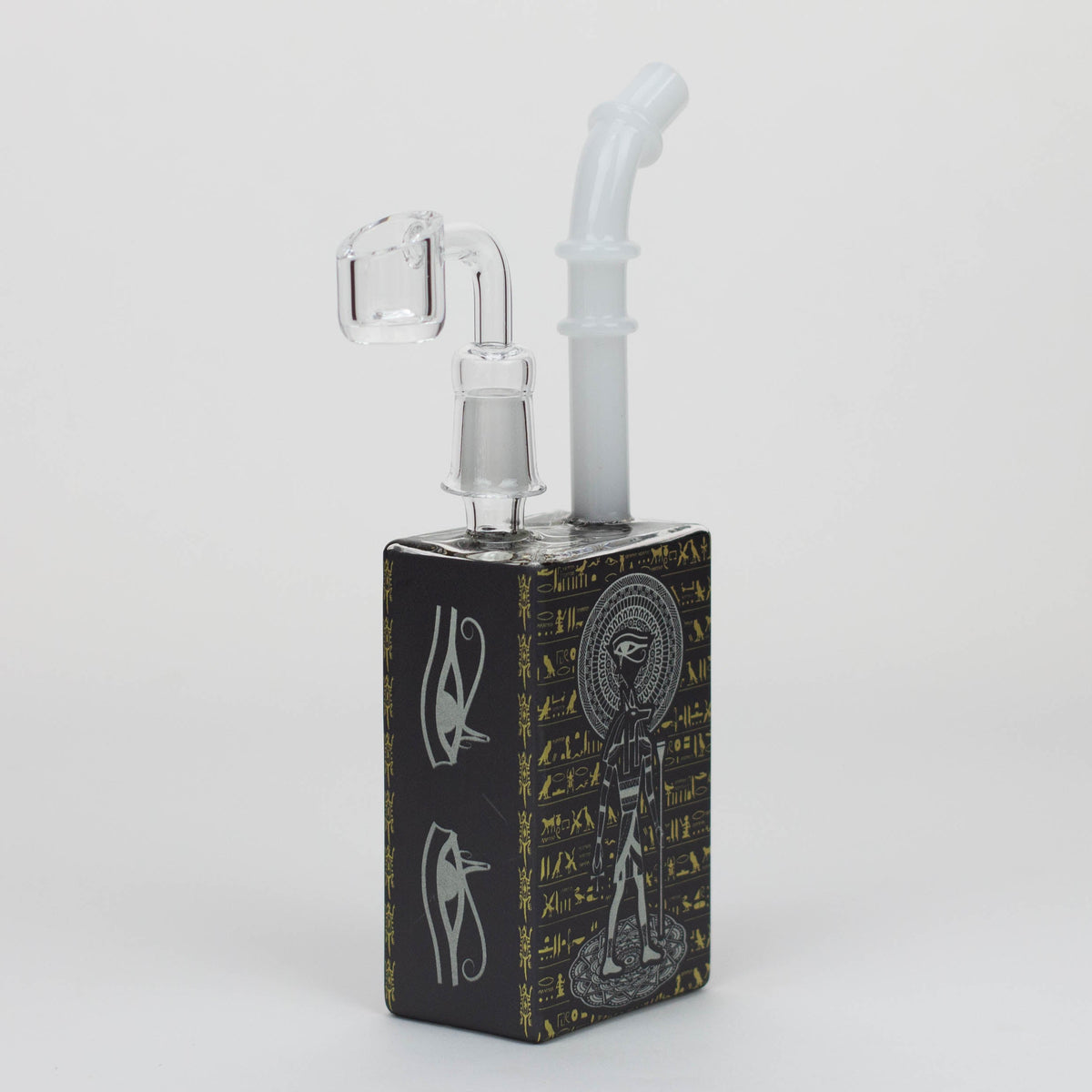 Glow In The Dark Juicy Box Dab Rig (Egyptian Edition) Pharaoh