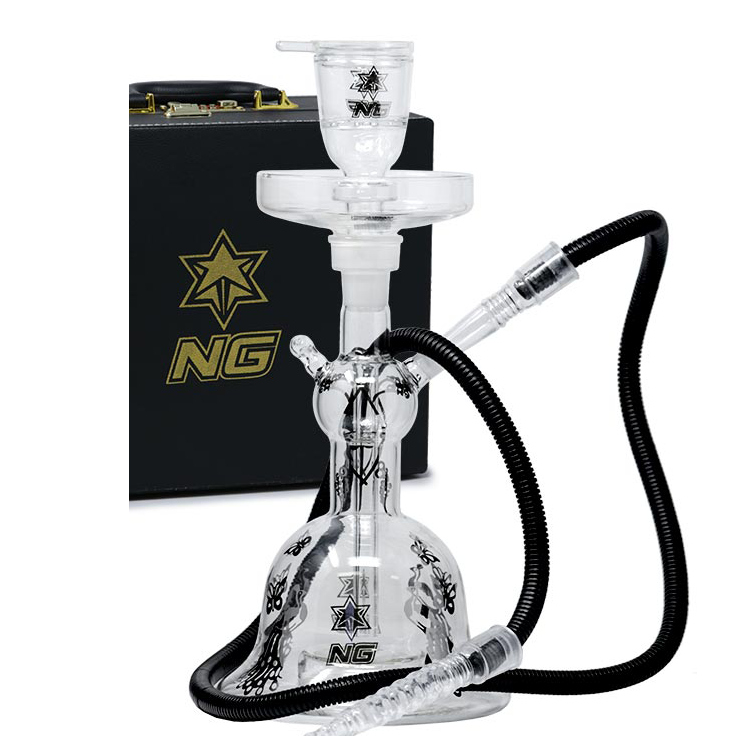 NG-15 inch Clear Hookah Set [TD-11]_0