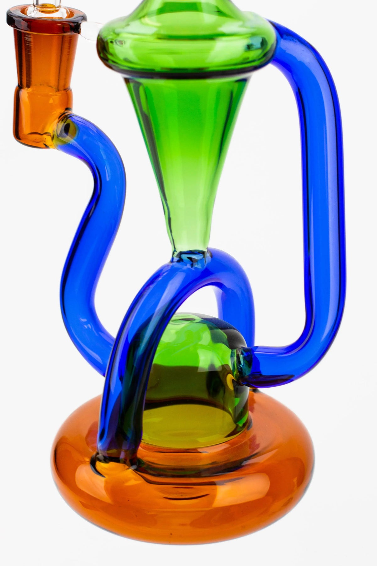 10" SOUL Glass 2-in-1 Concentrate Rig Recycler Base