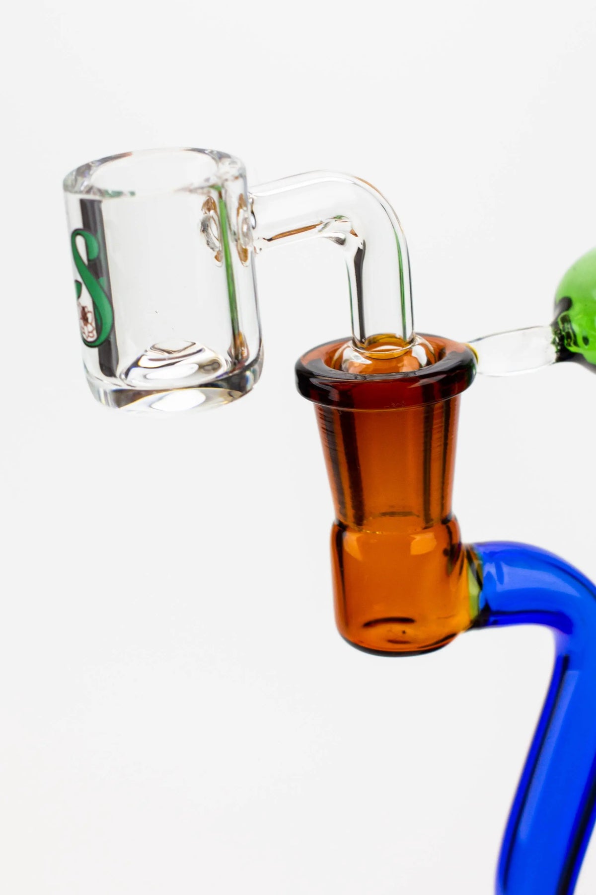 10" SOUL Glass 2-in-1 Concentrate Rig Recycler Dab Banger