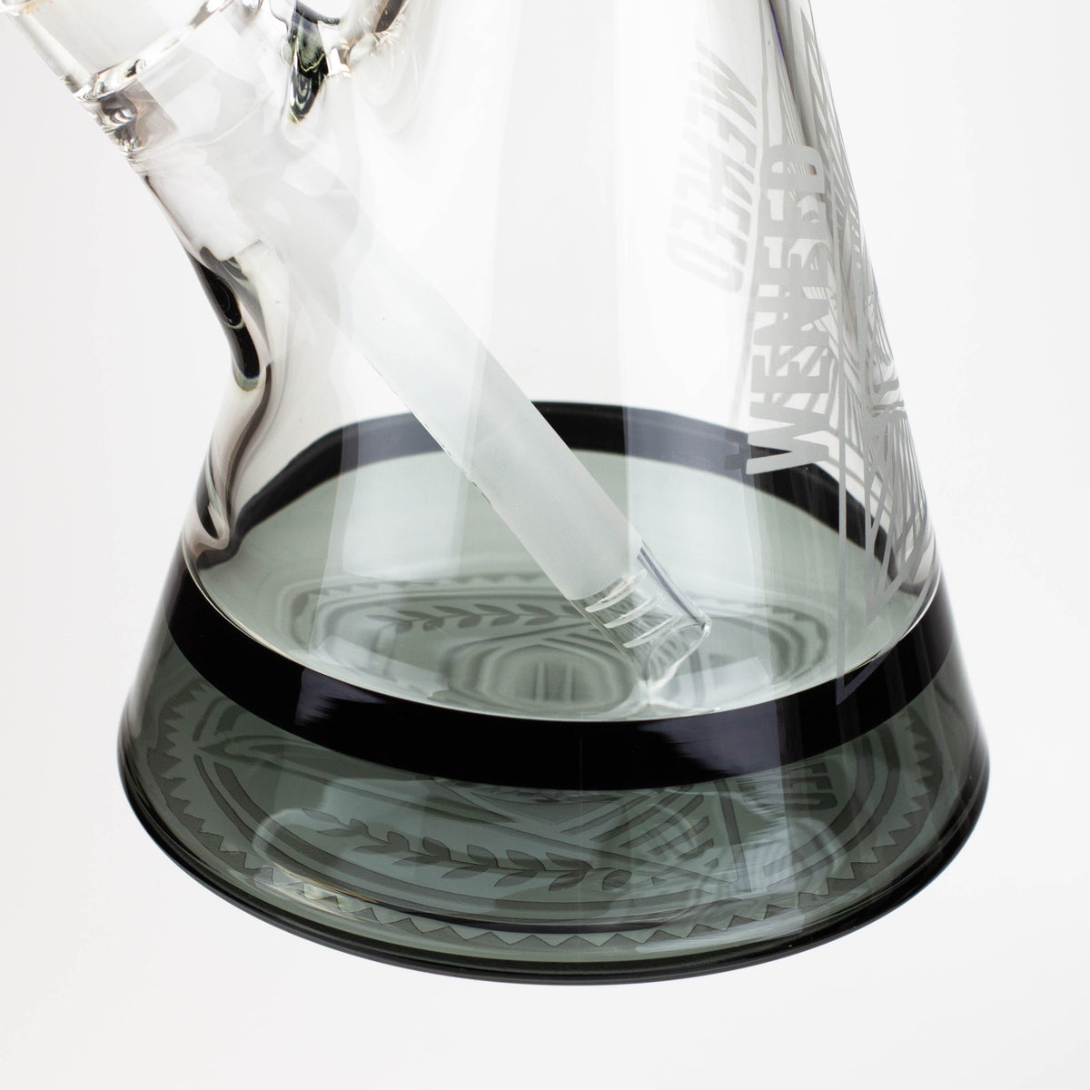 Glass Base on the WENEED 19 inch Illuminati Bong