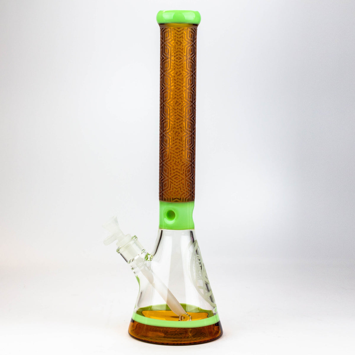 Side View of the WENEED 18 inch Star Party Beaker Bong