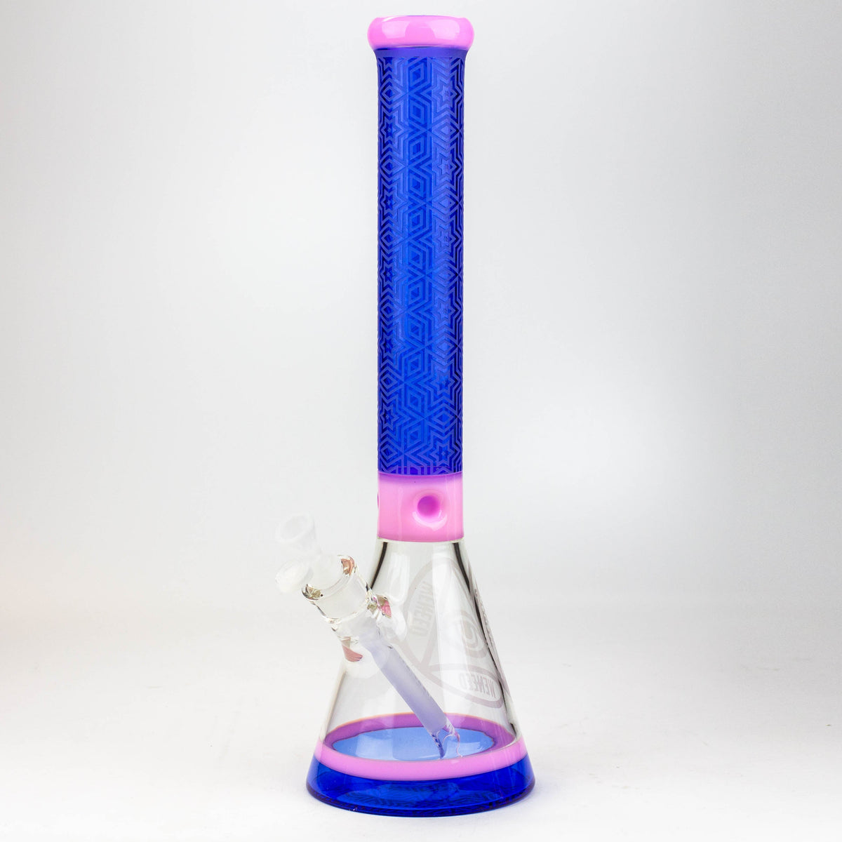 WENEED 18 inch Star Party Beaker Bong in Blue