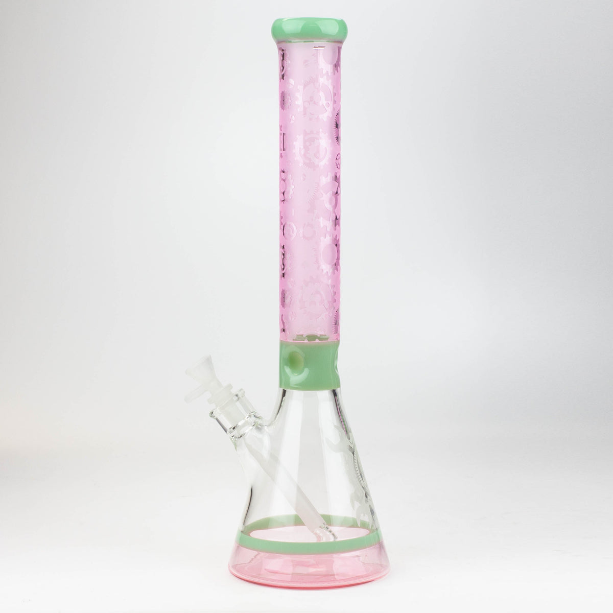 WENEED Pink High Gear 19 inch Beaker Bong