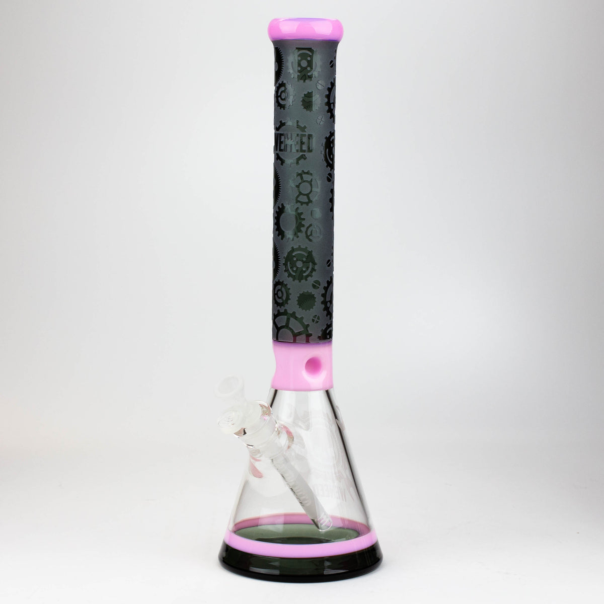 WENEED High Gear 19 inch Beaker Bong in Black