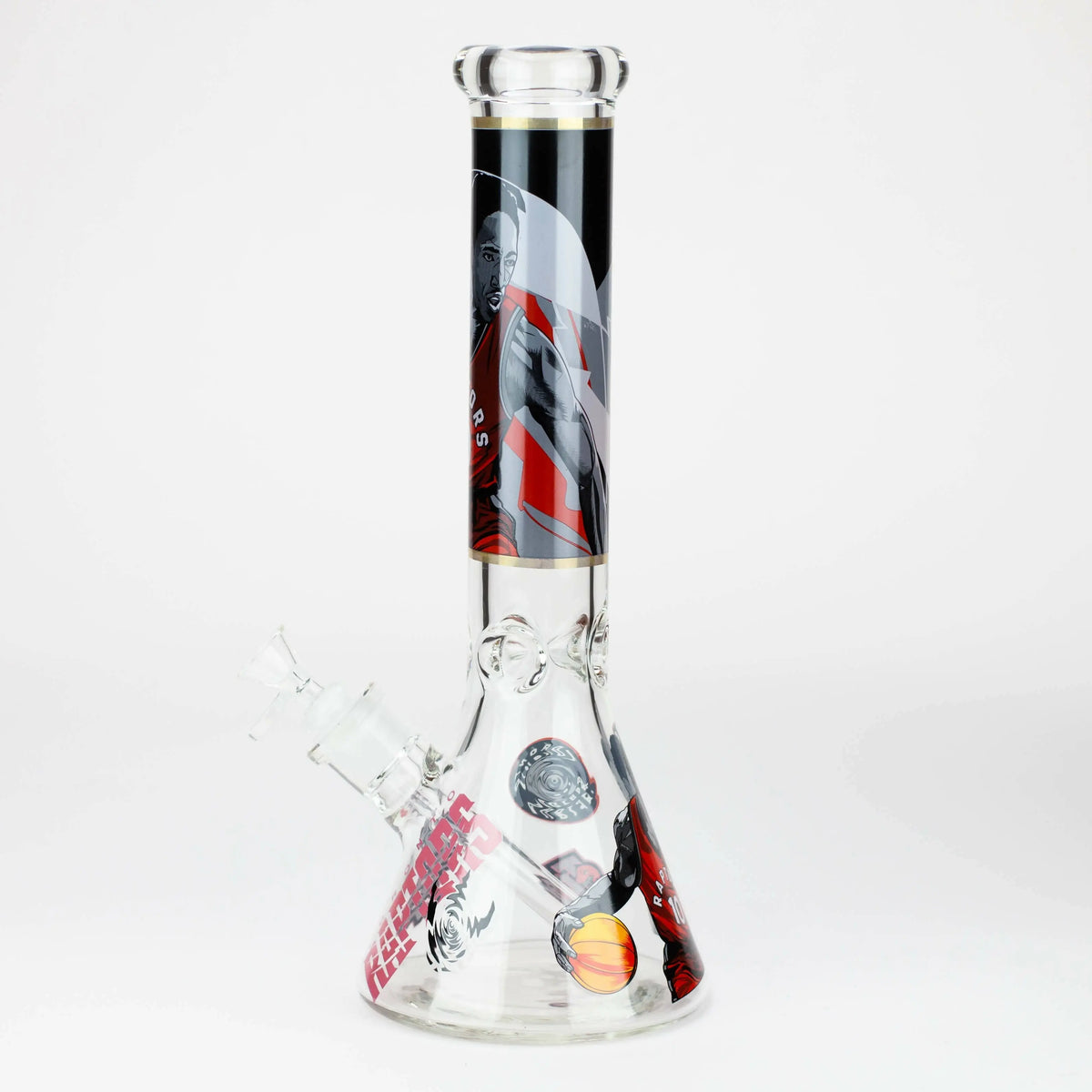 14-Inch TC 1 TO Champions Glass Water Bong viewed from side.