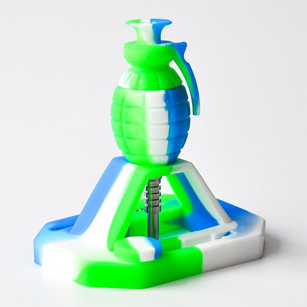 Grenade Silicone Nectar Collector Kit - Portable Dab Kit - Canada