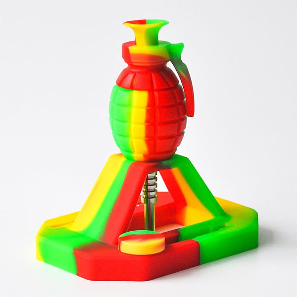 Grenade Silicone Nectar Collector Kit - Coolest Dab Kits - Canada