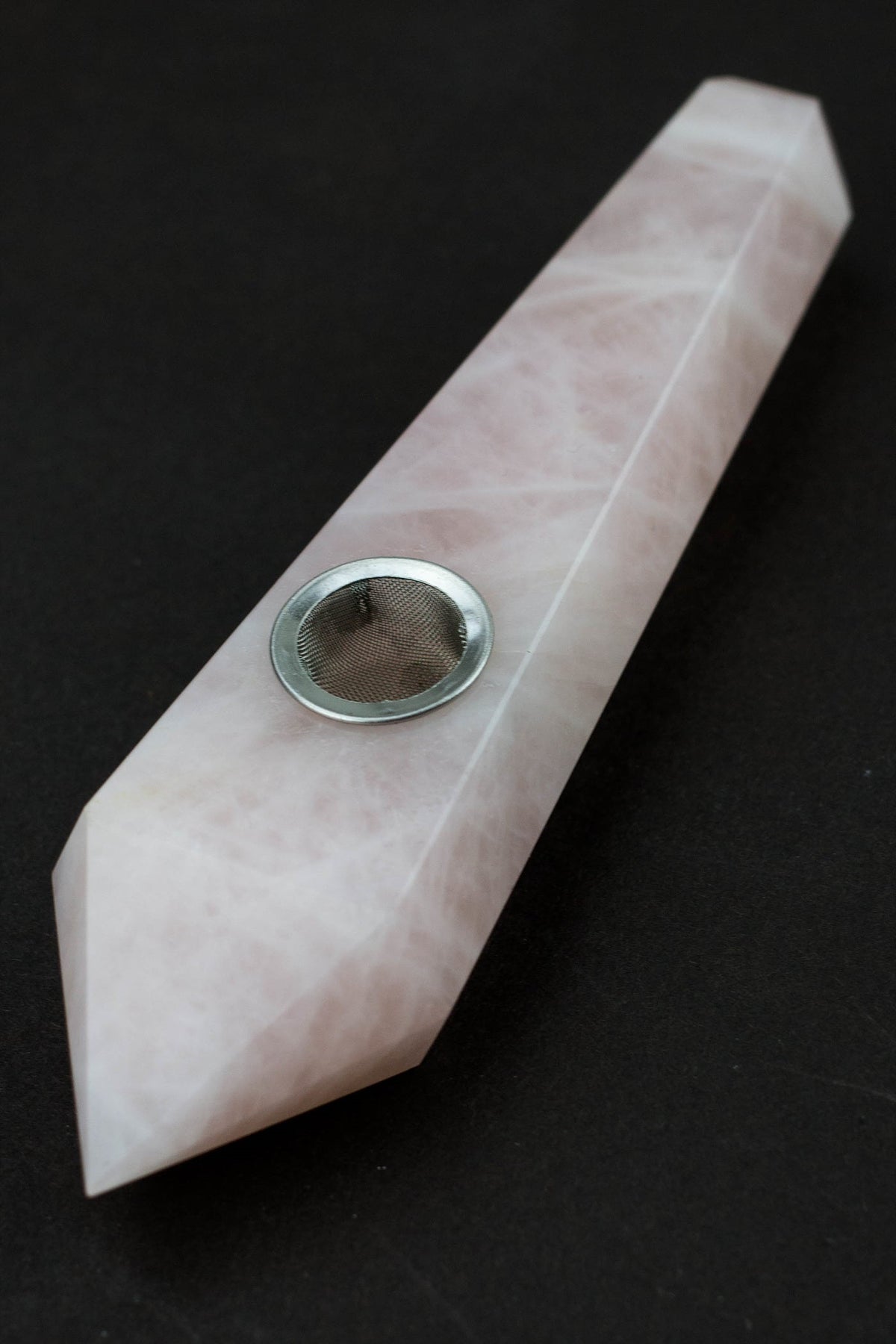 Acid Secs - Pink Rose Quartz Smoking Pipe_2