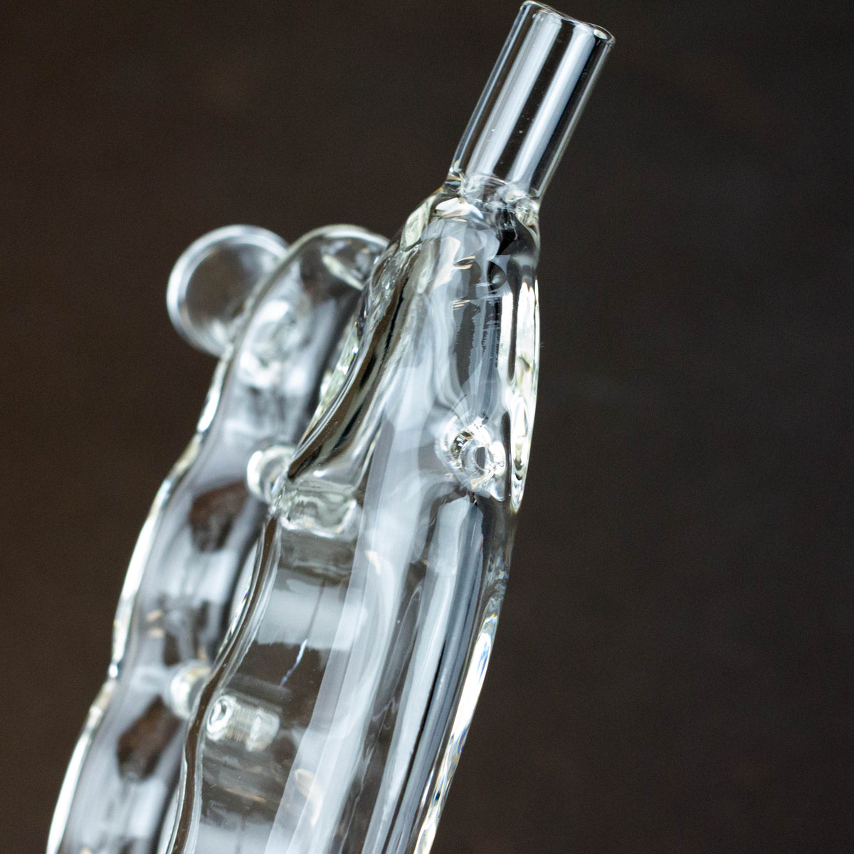 Glass Bubbler Knuckles Water Pipe - Canada