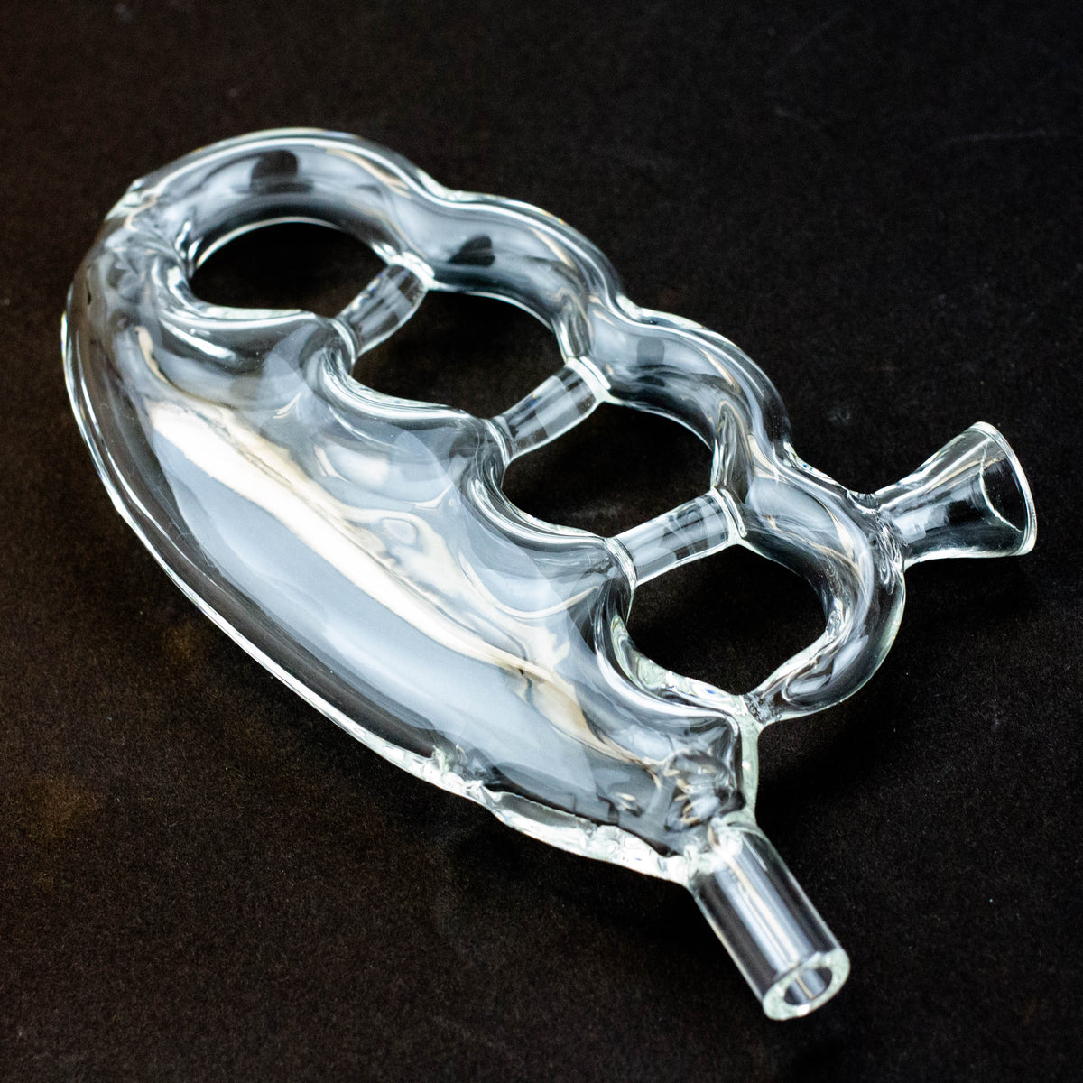 Glass Bubbler Knuckles - Best Gift For Stoners - Canada