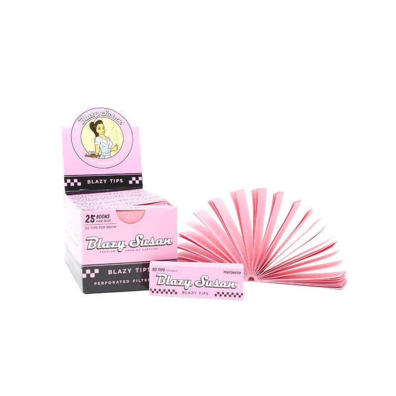 Blazy Susan |  Organic Pink Filter Tips for Joints