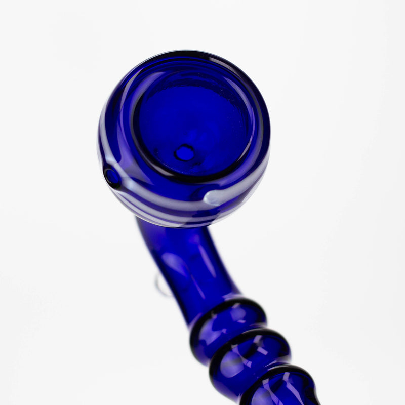 8" Blue Gandalf Pipe Bowl