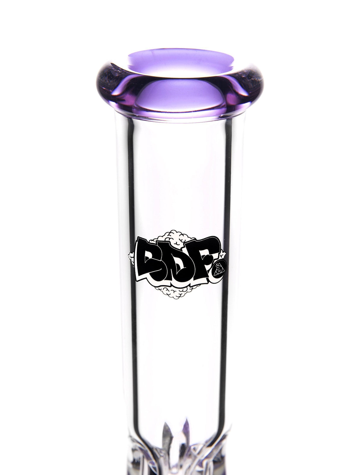 Glass Tube of the Squadafum 14" Matrix Percolator Beaker Bong