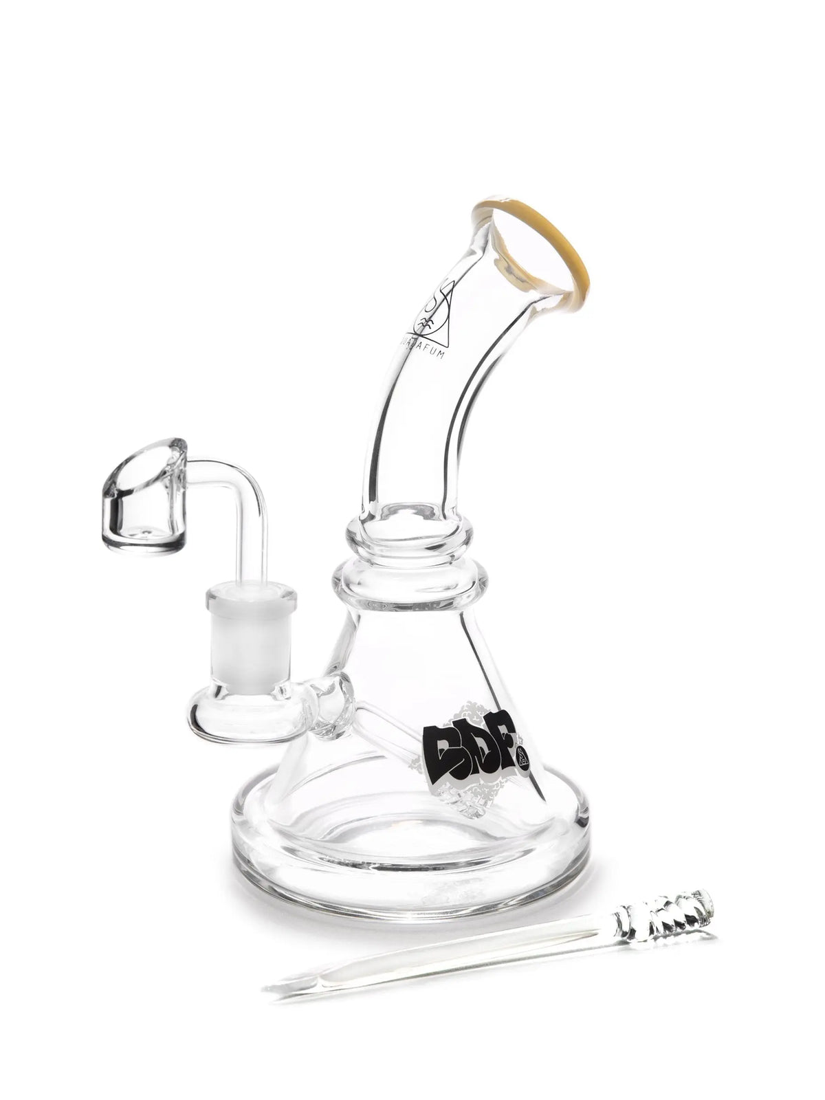 Squadafum Pyramid Dab Rig Side View