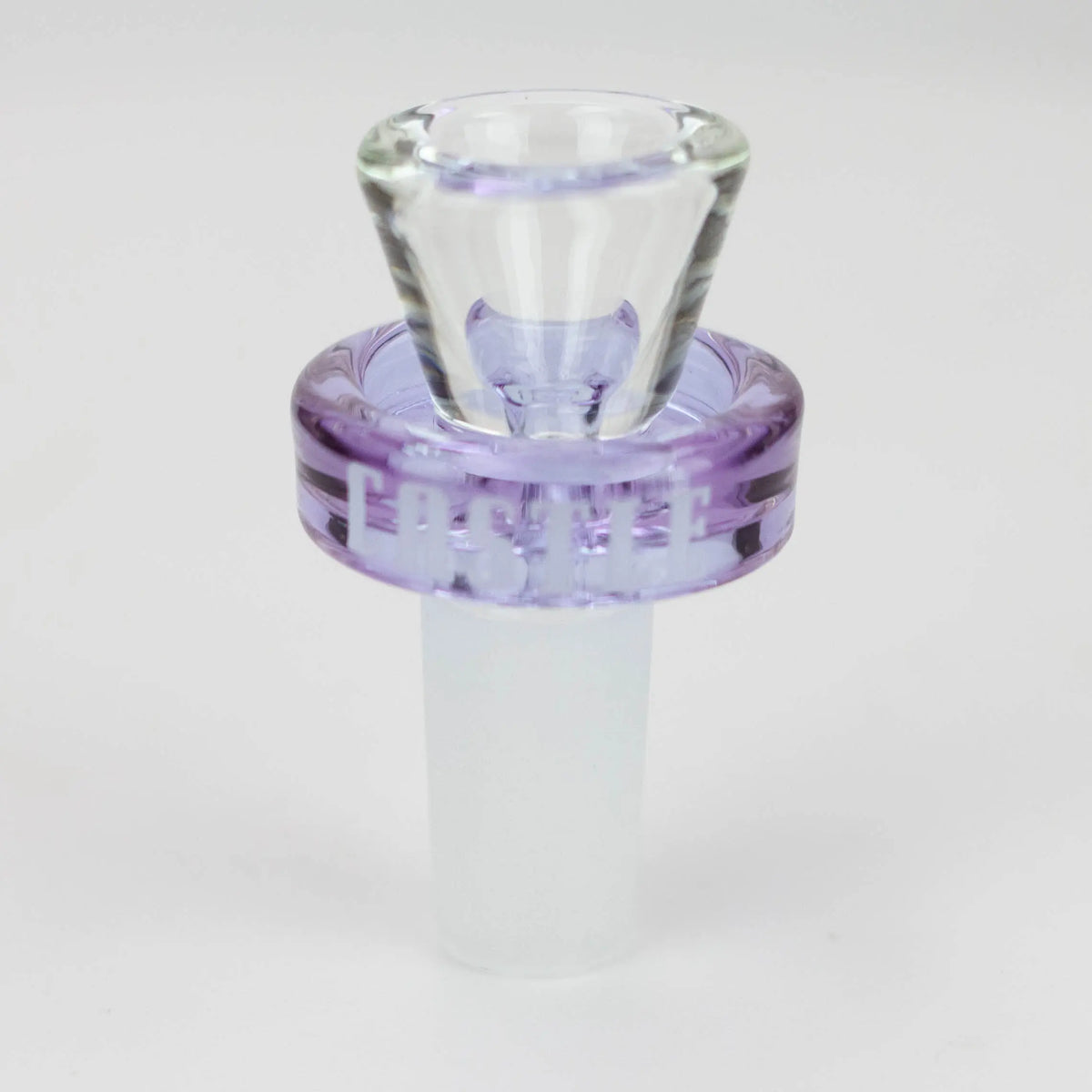 Castle Glassworks purple bowl piece for bong