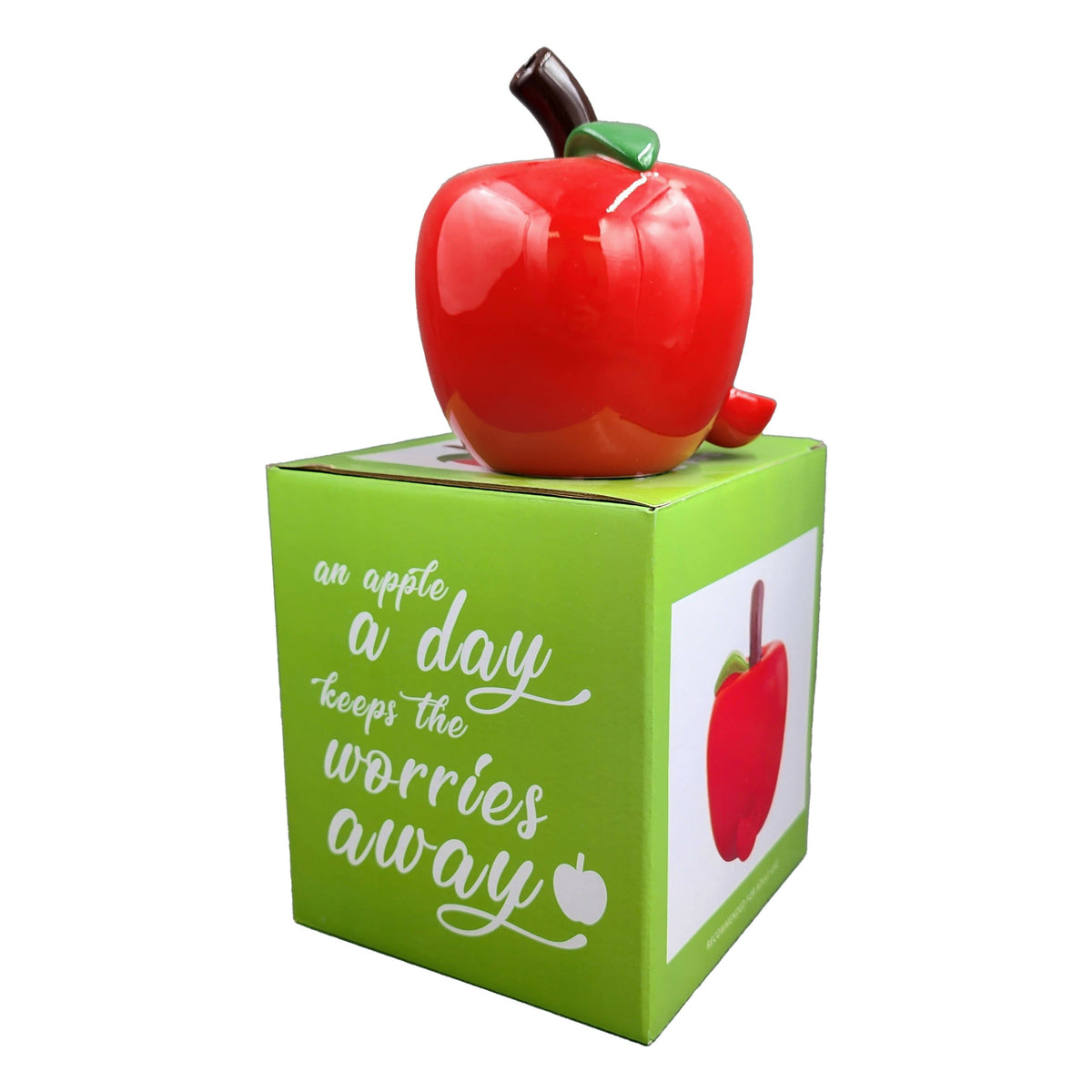 Ceramic Apple Pipe with Gift Box