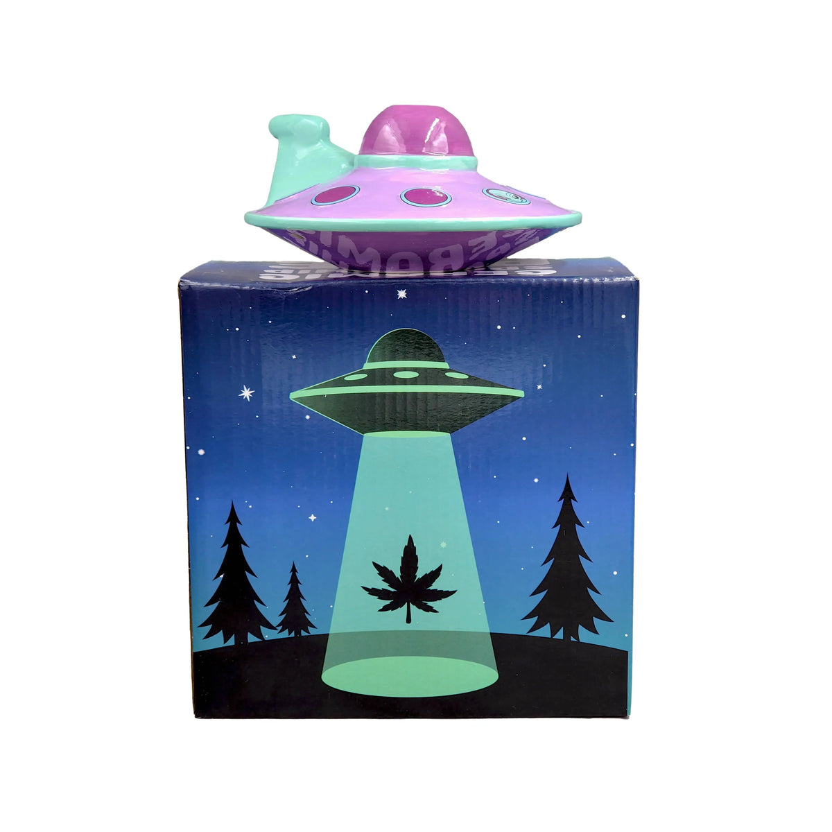 Ceramic Spaceship Pipe Gift Box