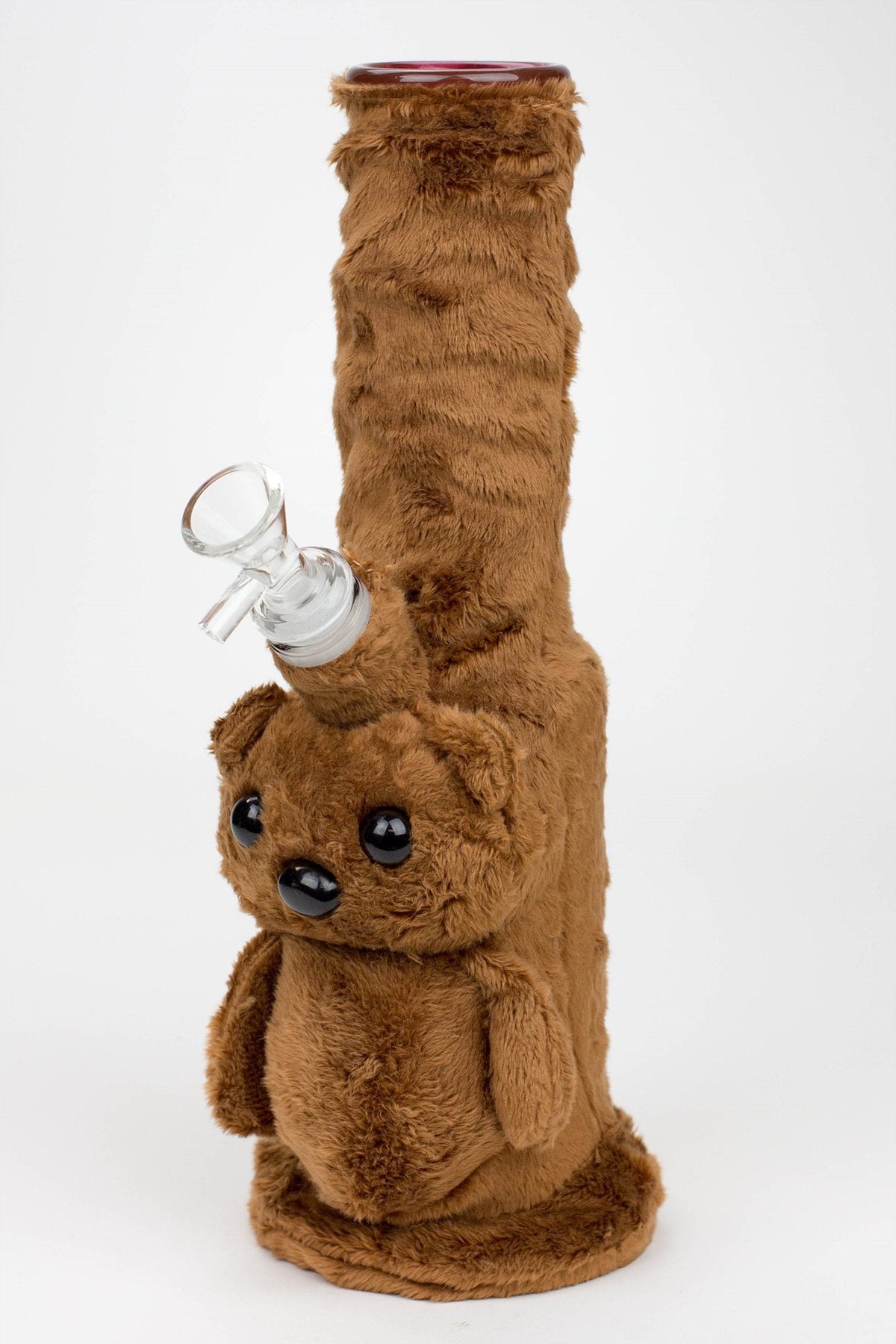 11" Cute Bear Bong Brown