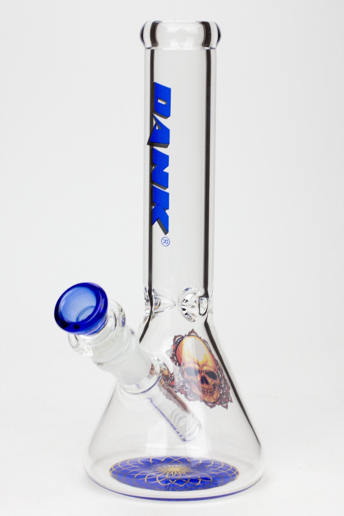 9.5" DANK Beaker Bong in Blue