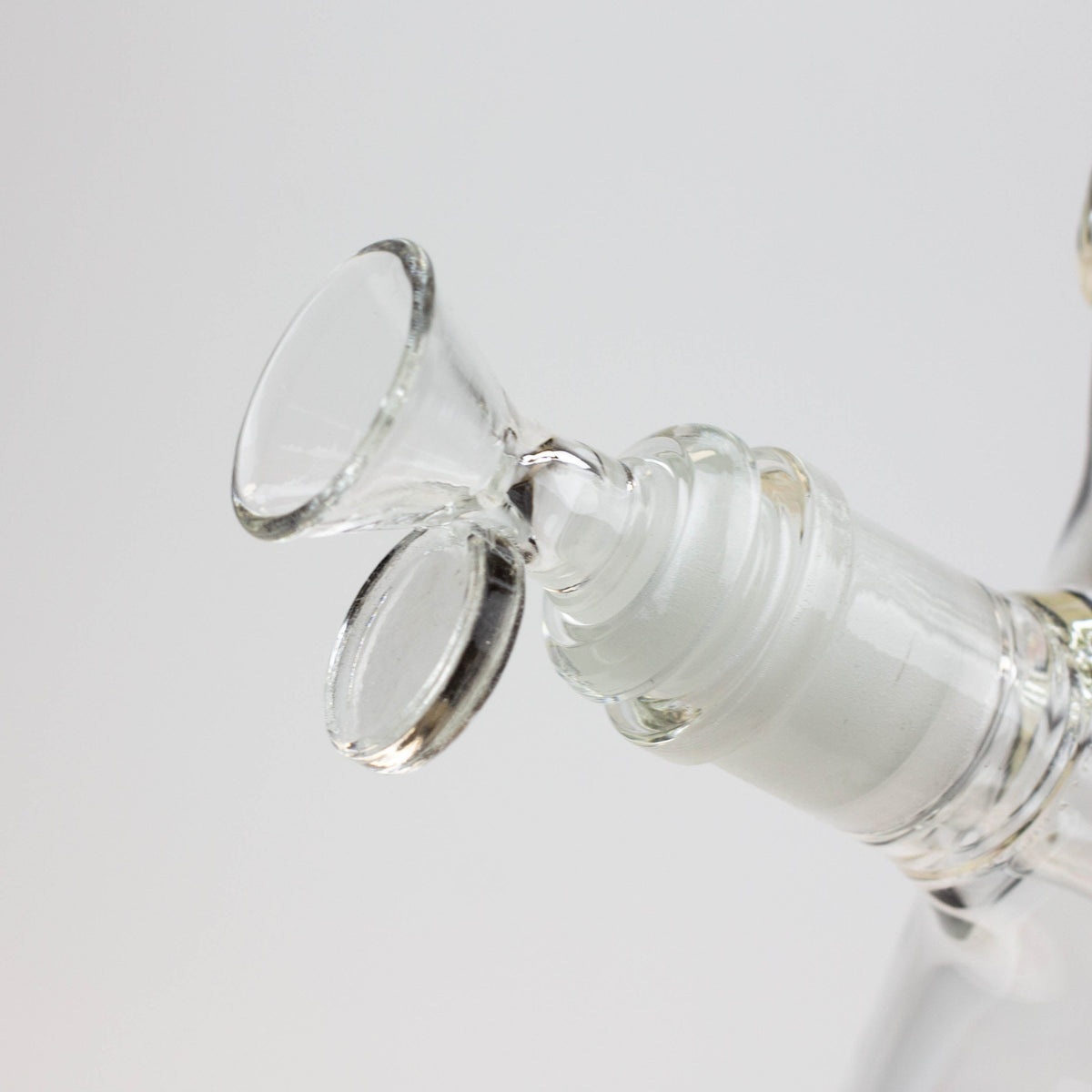 Glass Bowl Piece of the 12 Inch Clear Beaker Bong from DANK