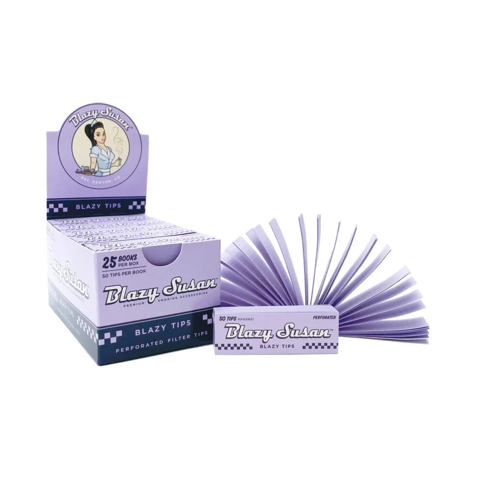 Blazy Susan Purple Filter Tips For Joints