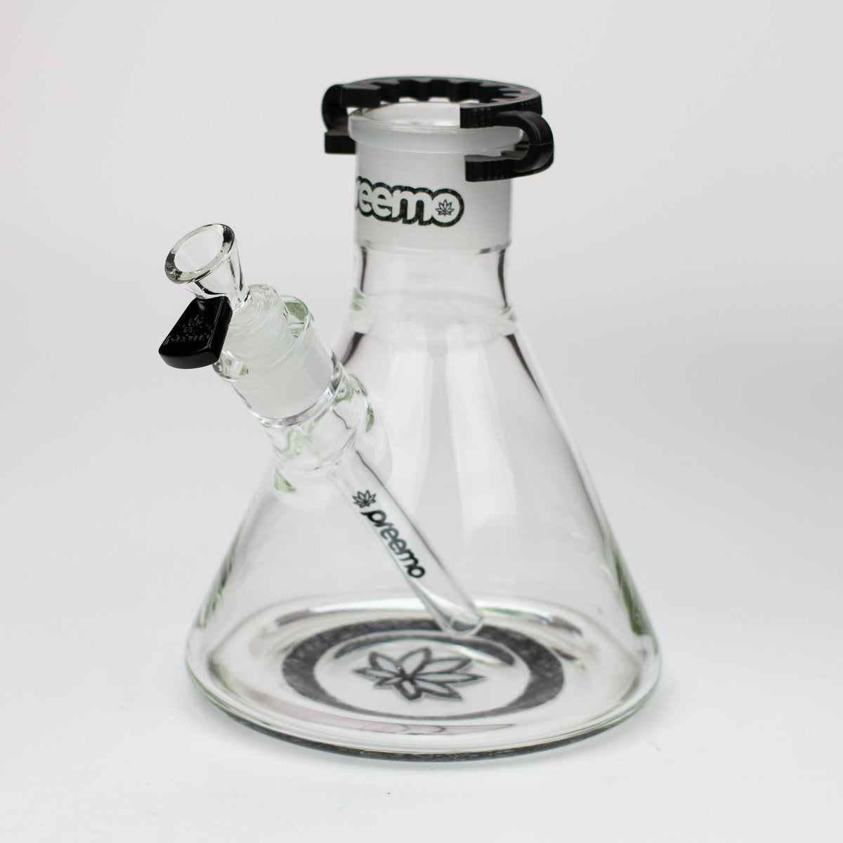 Classic Black Detachable Beaker Bong Base from Preemo