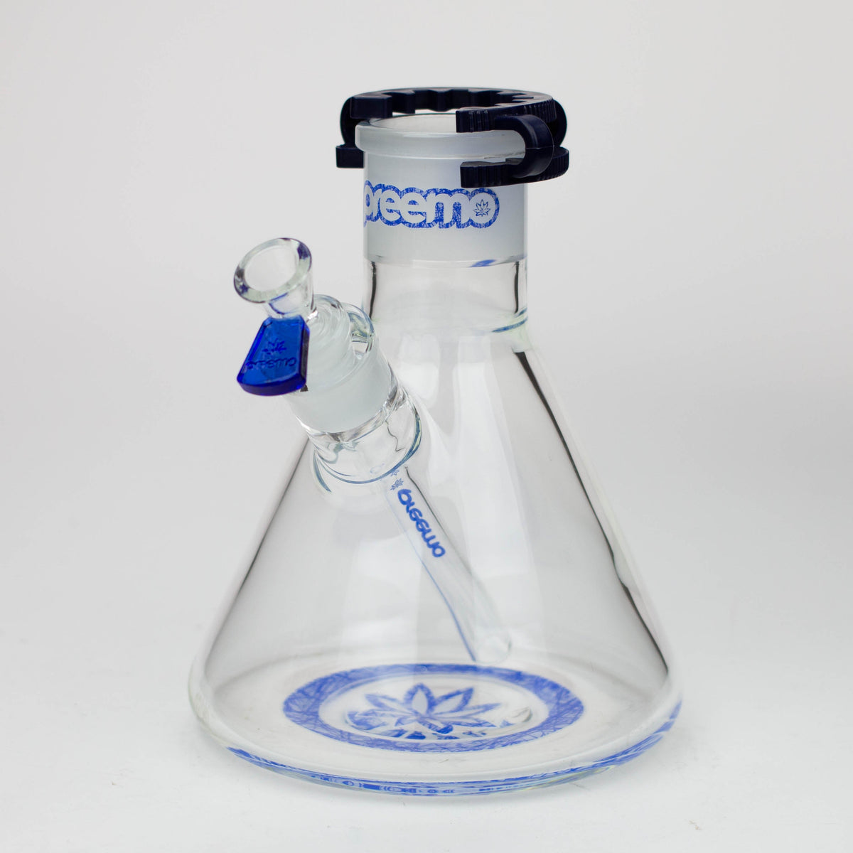 Classic Blue Detachable Beaker Bong Base from Preemo