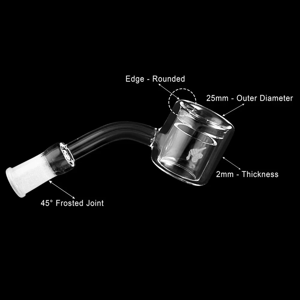 Double Walled Thermal Chamber Quartz Banger from Honeybee Herb