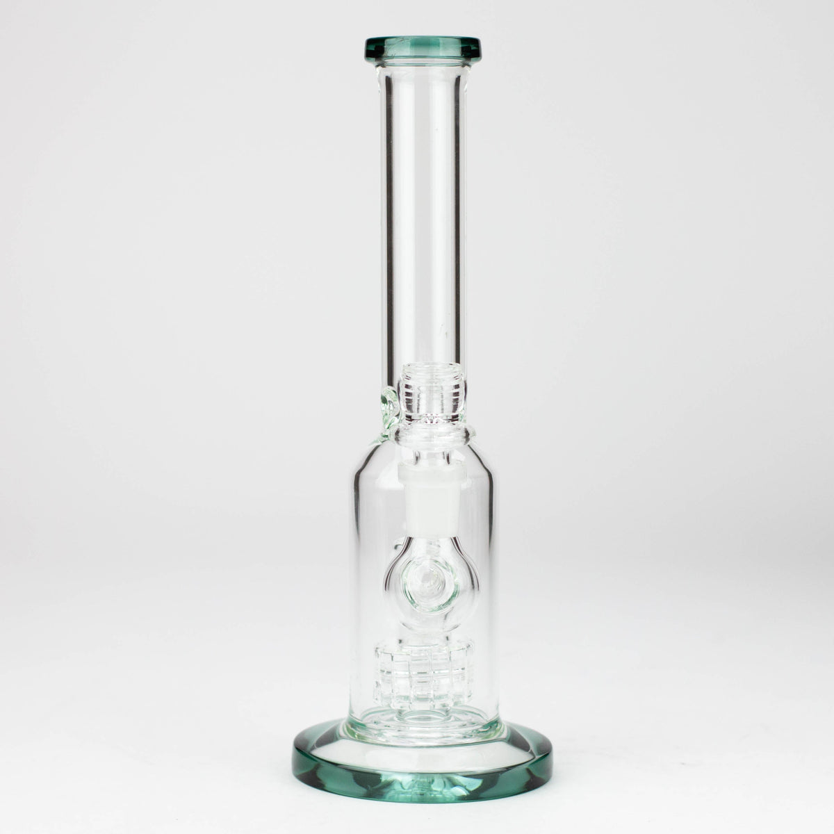 Front View of the 2 for 1 Showerhead Diffuser Bong 