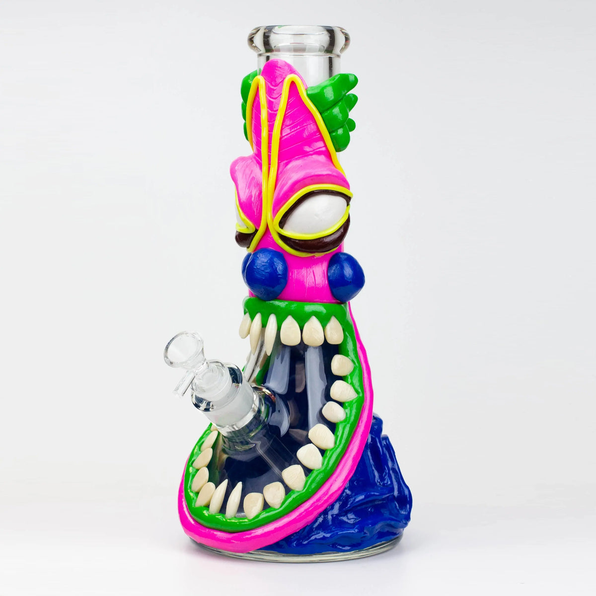 Evil Clown Beaker Bong in Blue