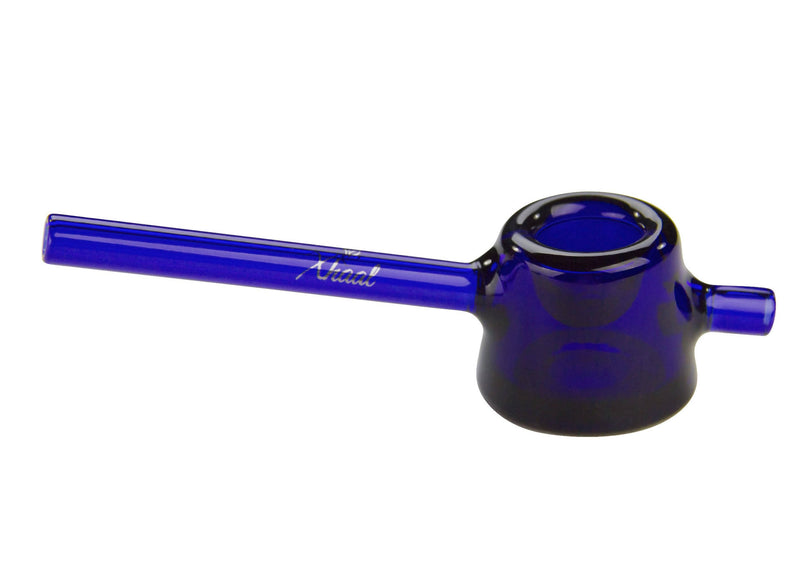 Small Blue Glass Smoking Pipe