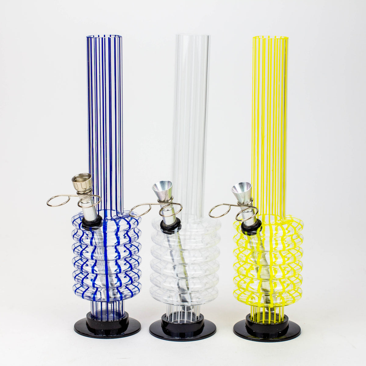 10" acrylic water pipe assorted [FK series]