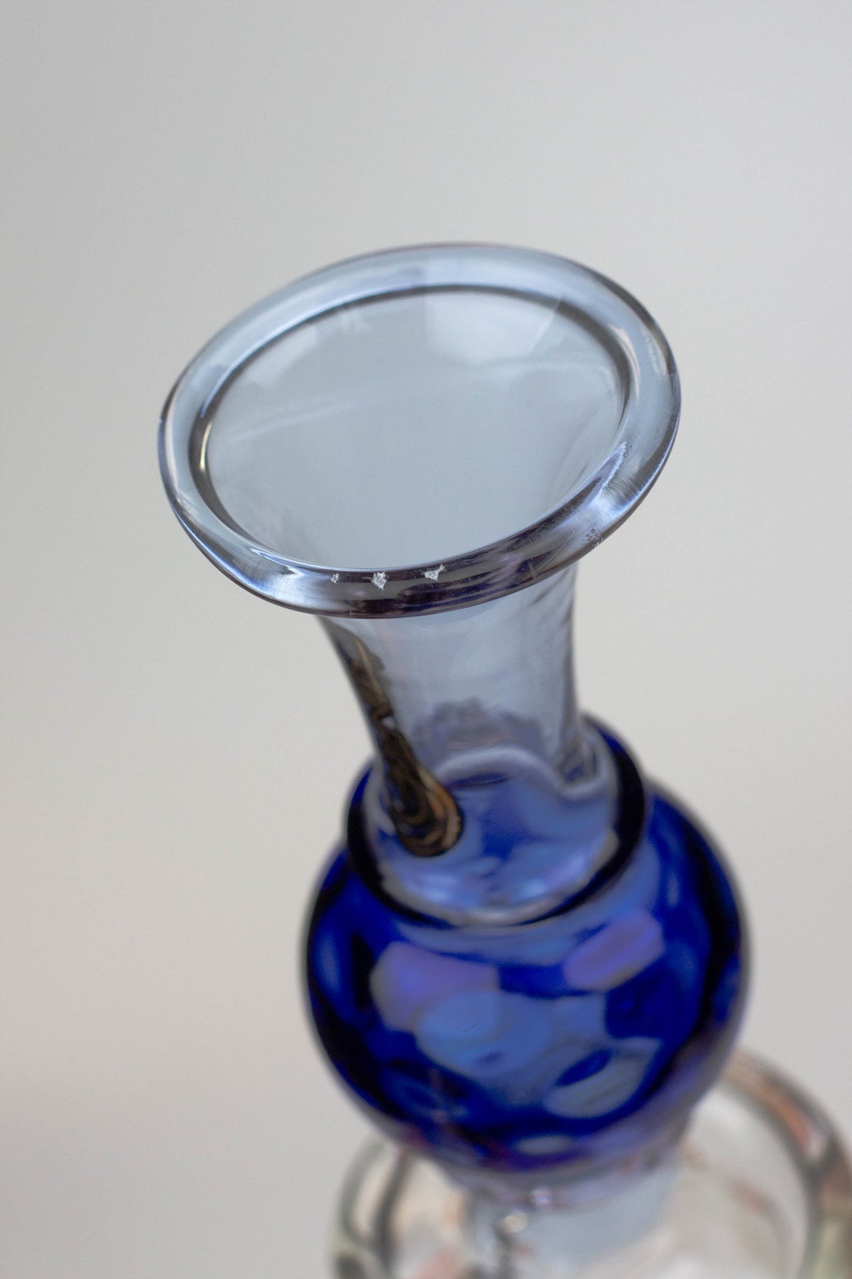 7" Genie Hand Bell Fixed Stem Dab Rig bowl piece