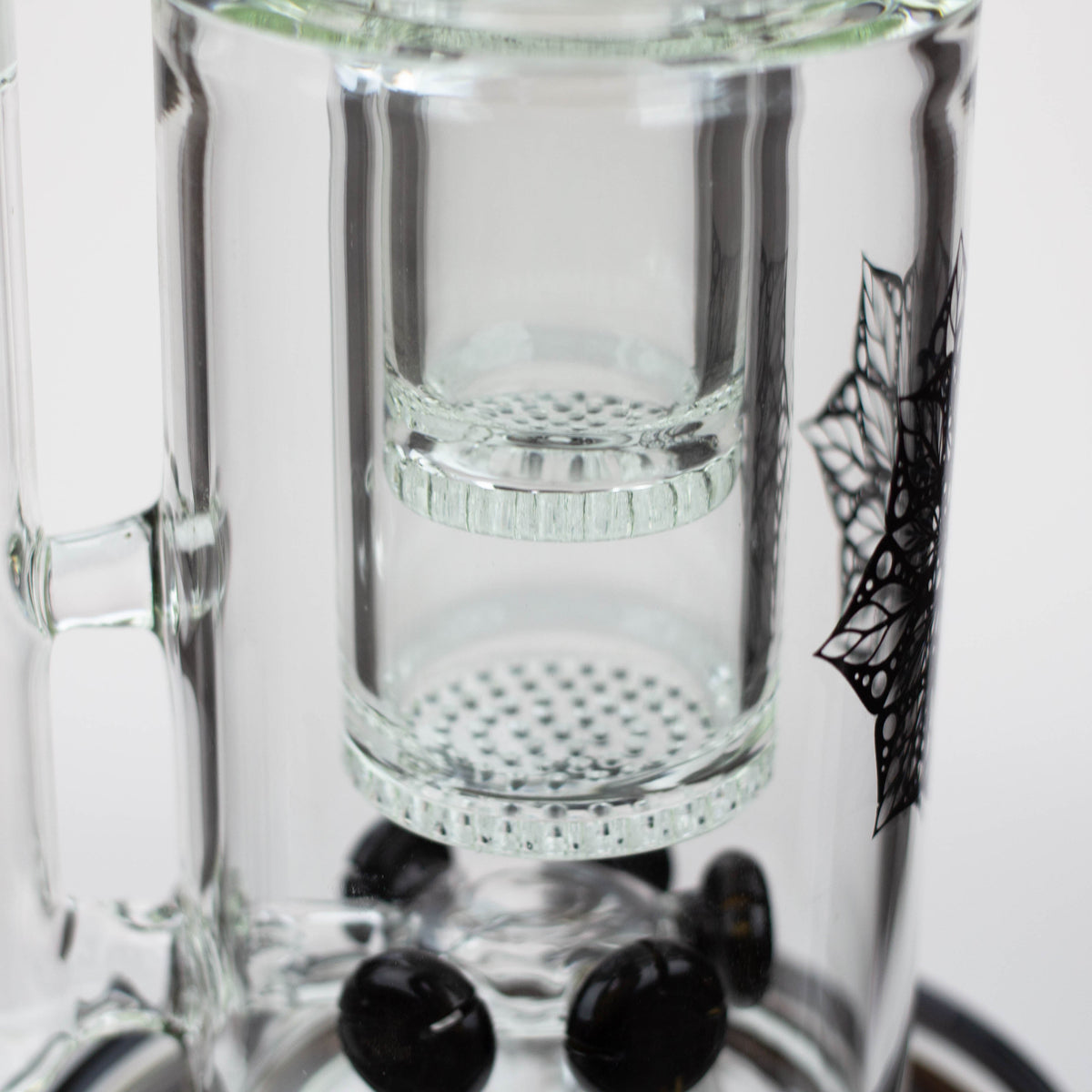 Double Layer Honeycomb Percolator in the H2O 17 inch Double Layer Honeycomb Bong