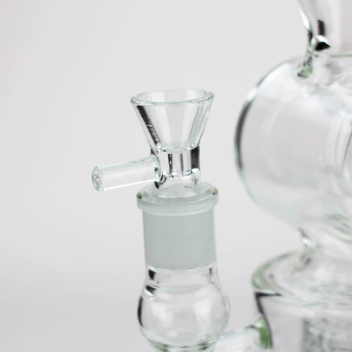 Bowl Piece from the H2O 21-Inch Double Ring Recycler Bong