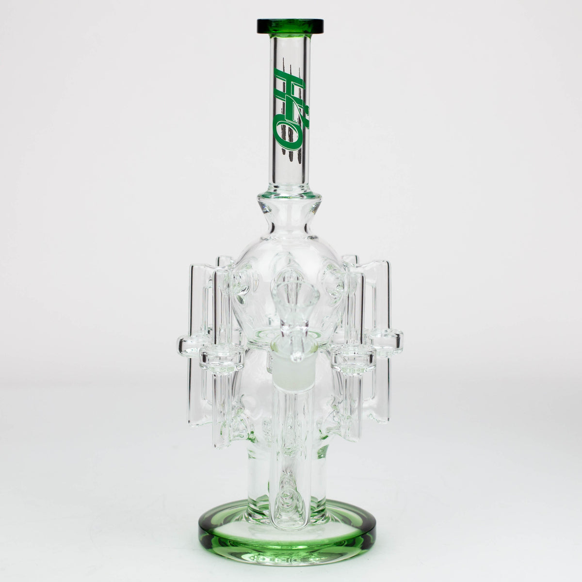 H2O Tentacle Recycler Bong with 8 returning tubes