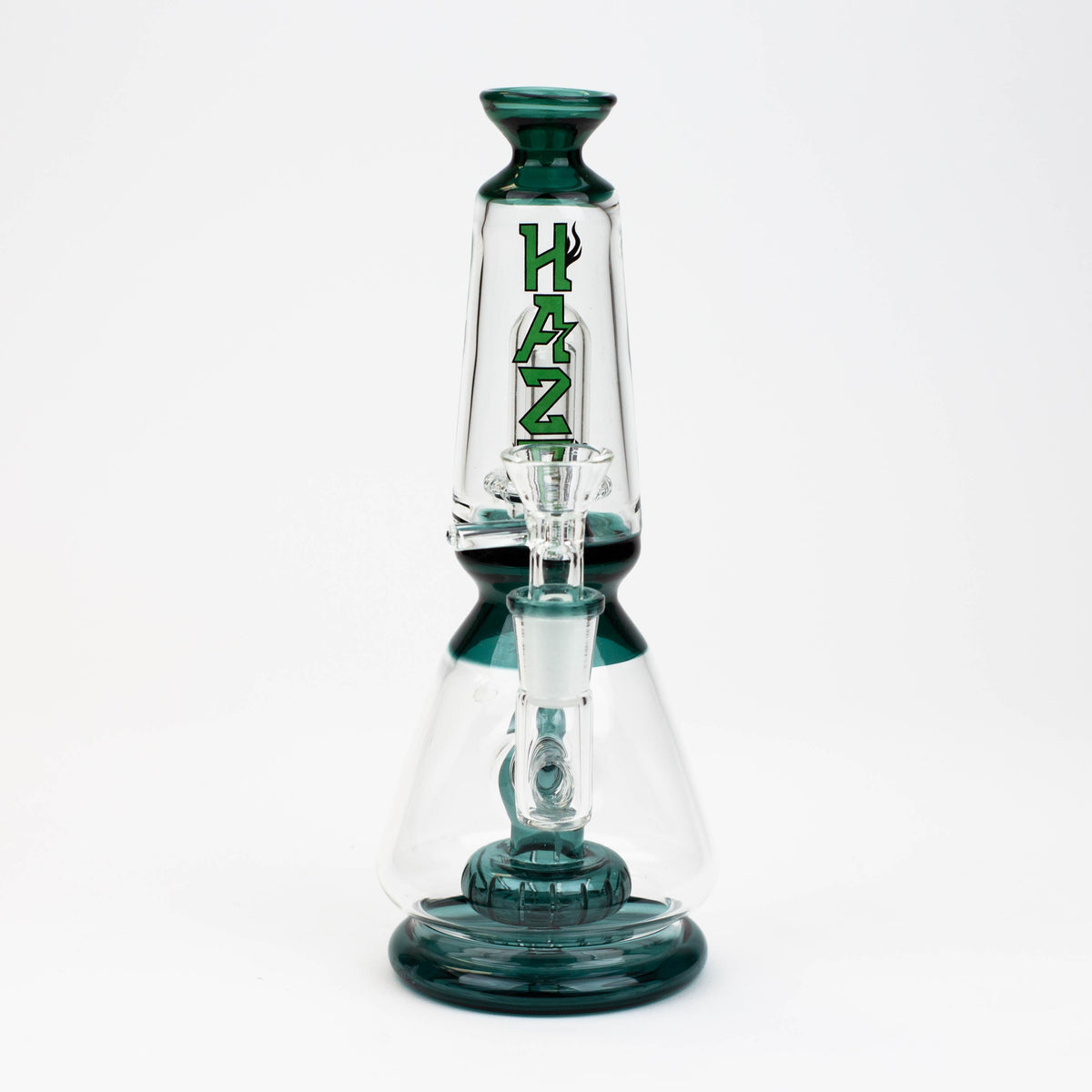 Showerhead Perc Mini Bong with diffuser from HAZE Glass