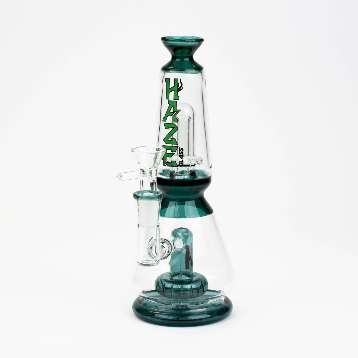 8.5 Inch Mini Showerhead Perc Bong from HAZE Glass