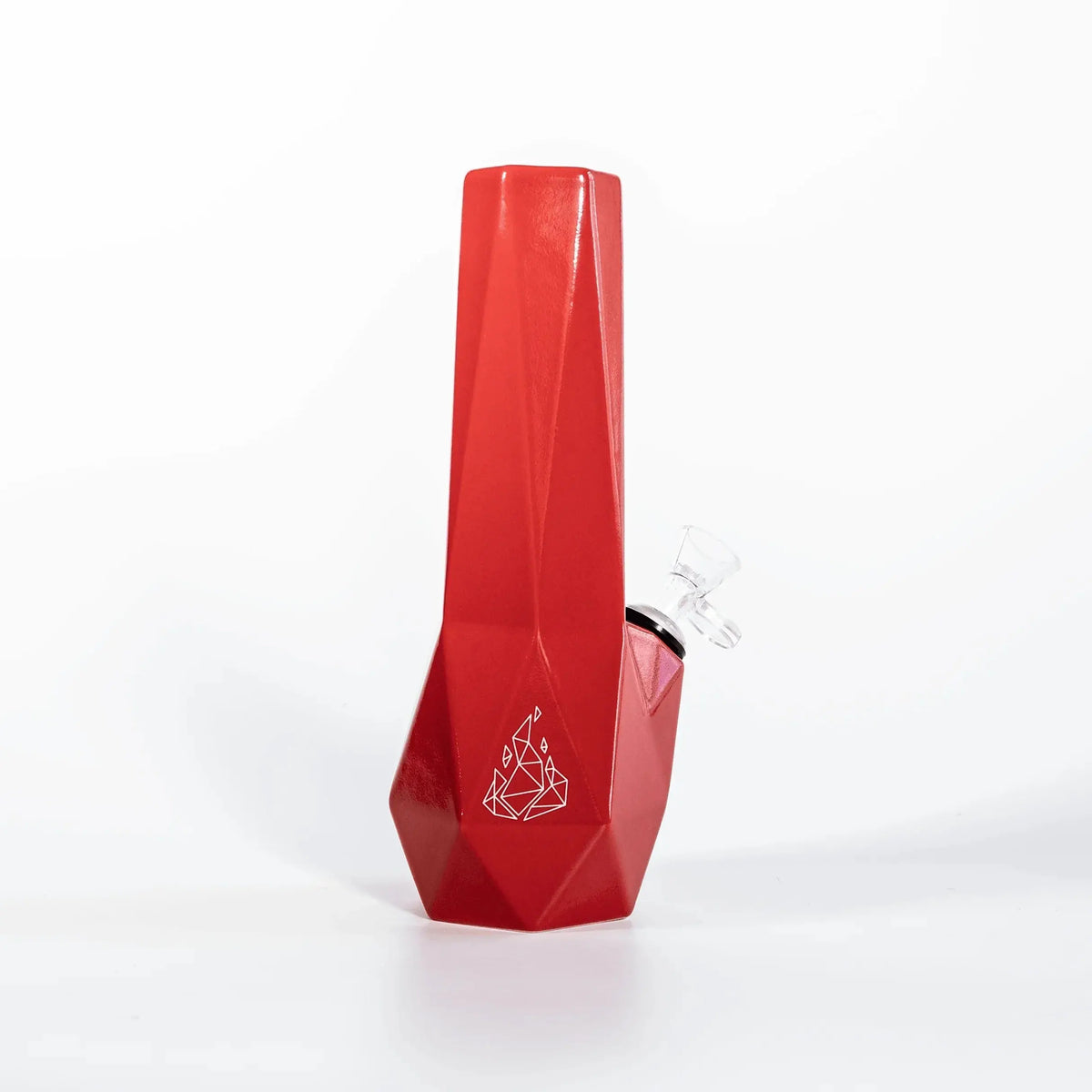 BRNT Designs Hexagon Bong - Red - Canada