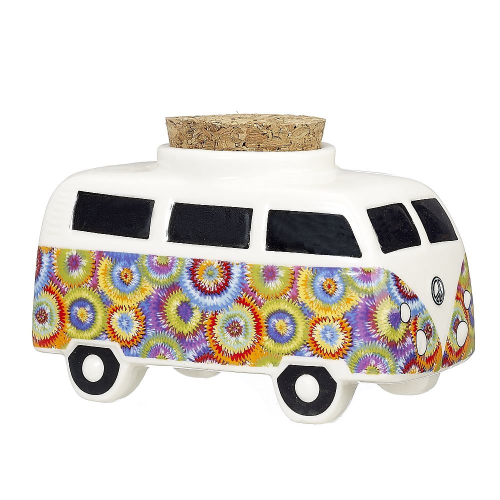 Hippie Bus Stash Jar 