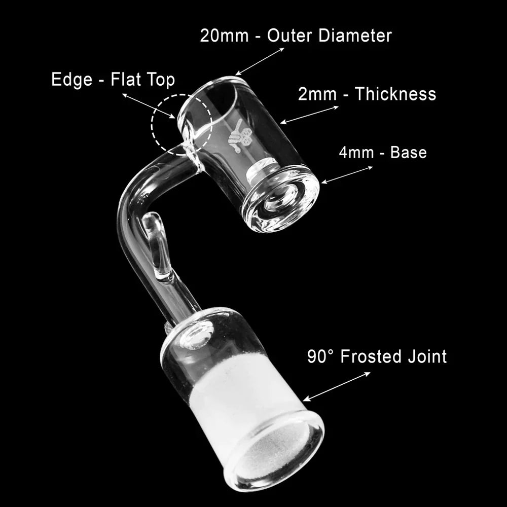 Honeybee Herb - Enail Core Reactor Quartz Banger For Dab Rigs