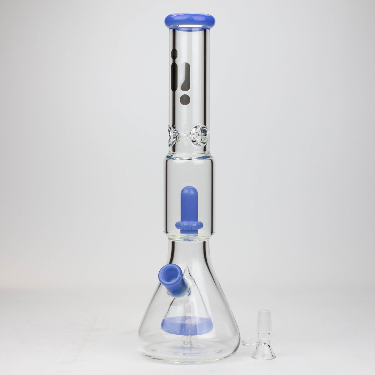 16 Inch Showerhead Perc Beaker Bong With Cone Diffuser from Infyniti