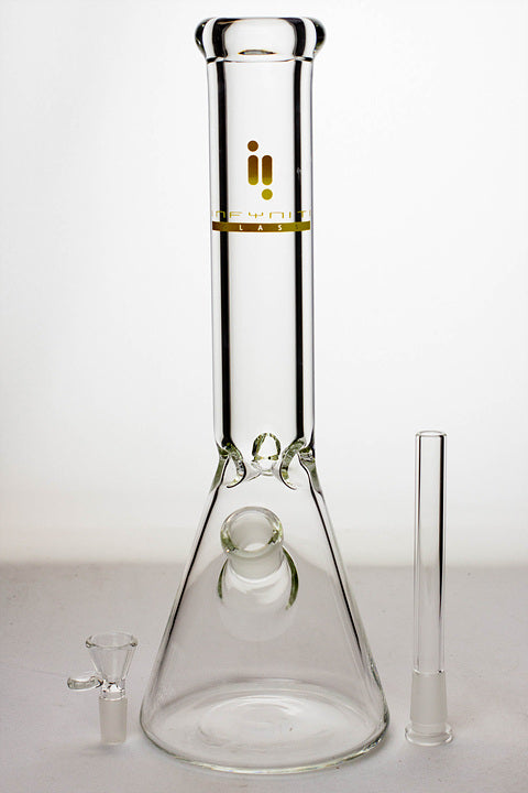 9mm Thick Beaker Bong From Infyniti with bowl piece and downstem